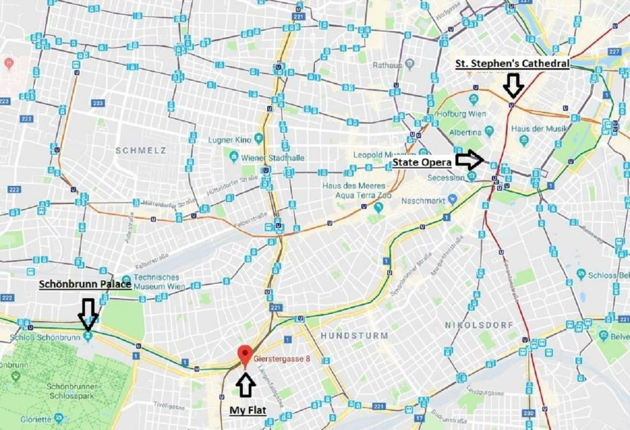 10 Min. Downtown - 2 Bedrooms - Parking Wiedeń Zewnętrze zdjęcie
